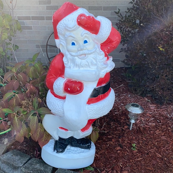 Vintage Santa Blow Mold 🎅 - Picture 1 of 14